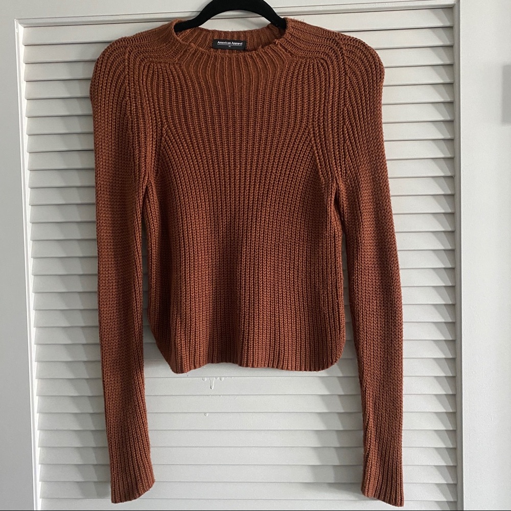 American Apparel knit sweater, size XS